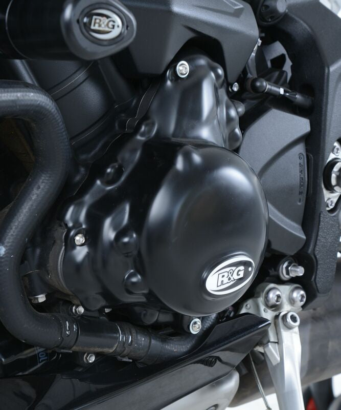 Triumph STREET TRIPLE 660 S ABS A2 [2017-2020] - Ochranný kryt levého krytu klikové skříně černý Triumph