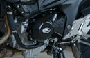 Kawasaki Z 800 E VERZE ABS SPECIÁLNÍ EDICE Z800F [2016] - Ochranný kryt levé klikové skříně černý Kawasaki Z800