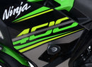 Kawasaki Ninja 400 [2023-2024] - Aero Sturzpad weiß Kawasaki Ninja 400/Z400