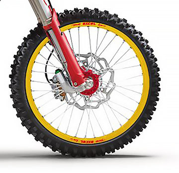 Honda CRF 450 R (PE 05) [2002-2016] - Vorderrad Komplett 21x1,60x36T