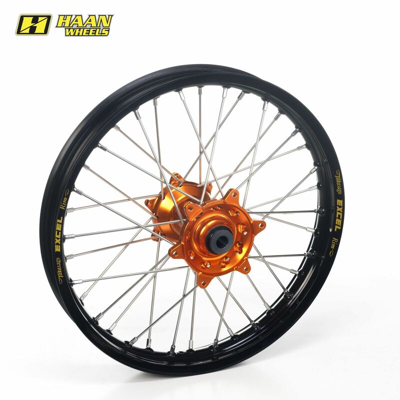Husqvarna Te 125 [HAAN WHEELS] - zadní kolo SM zcela bezdušové - 17x5.00x36T
