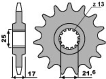 Honda CMX 500 Rebel PC56 [PBR] - Standardní ocelový pastor