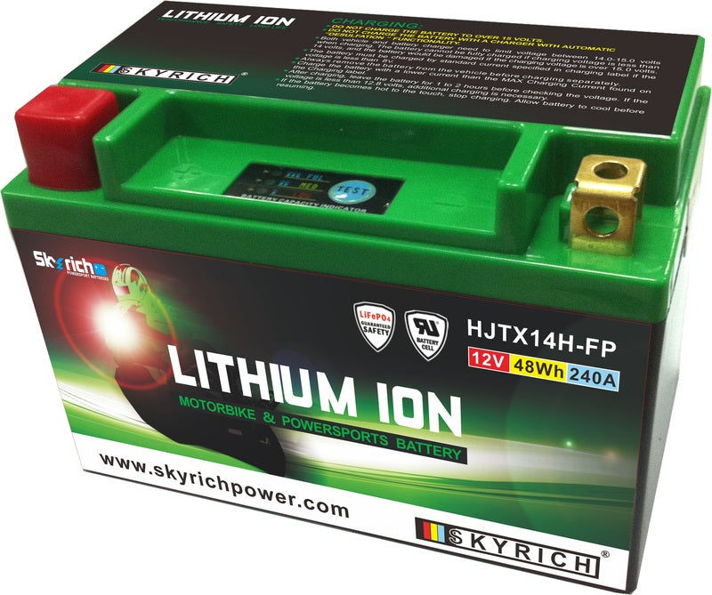Triumf Speed ​​Triple T509 [Skyrich] -lithium-ion motocykl baterie