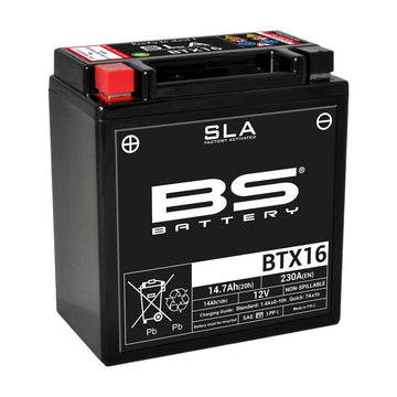 Kawasaki Vn 1700 Classic [BS BATTERY] – bezúdržbová baterie SLA aktivována z výroby – BTX16