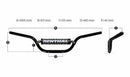 Gasgas Sm 700 [RENTHAL] - nízká řídítka Fatbar 822 KTM-2