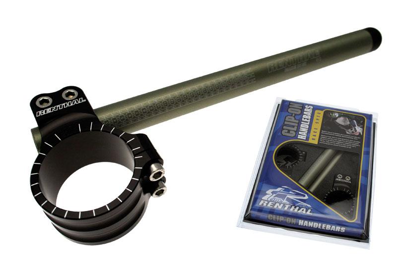 Kawasaki NINJA ZX-6 R ZX600R [2009-2012] - Original Clip-on Stummellenker Ø51mm Höhe +0mm Versatz +40mm/7° schwarz