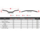 Suzuki Pe 400 [SCAR] - řídítka černá/pad modrá