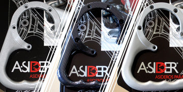 Aprilia RSV4 Factory [2009-2010] - Black Edition Tankgriff ohne Schrauben Schwarz