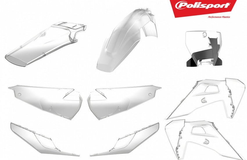 HUSQVARNA FC 350 [2019-2021] - Plastik-Kits transparent Husqvarna TC/FC