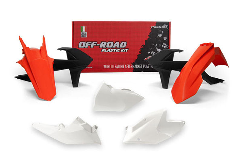 KTM 450 EXC-F SIX Days [2017-2019] - Plastik-Kit Originalfarbe (2018) rot/weiß/schwarz KTM