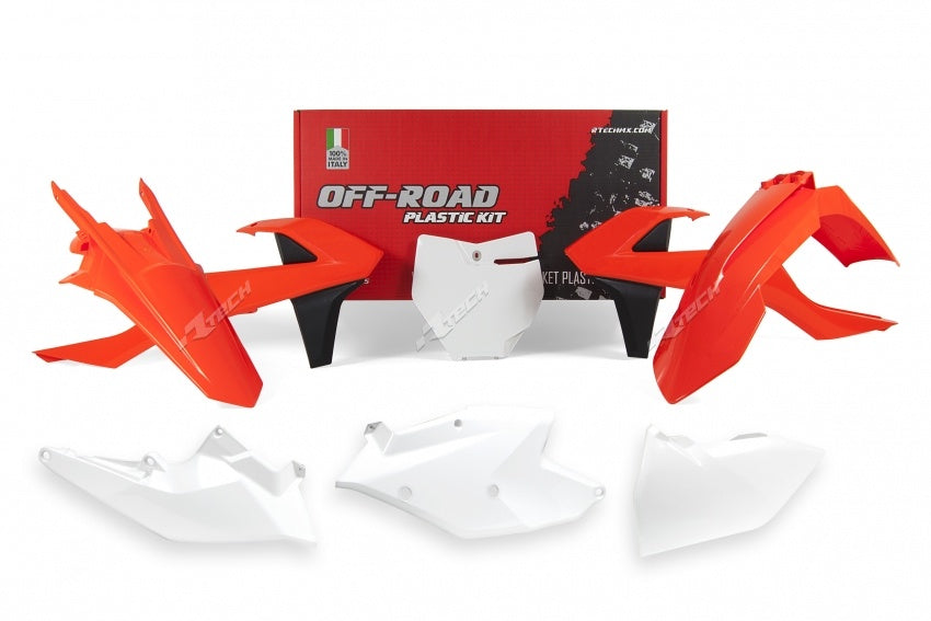 KTM 125 SX [2016-2018] - Plastik-Kit OEM-Farbe (2018) Rot/Schwarz KTM