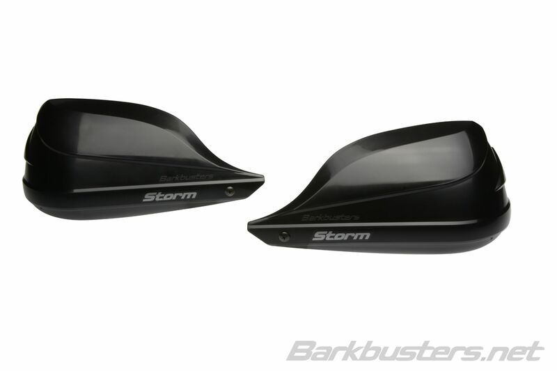 Suzuki Gsx800S [BARKBUSTERS] - Sada chráničů rukou Storm Single Point Clamp Mount-Raddleman End Black