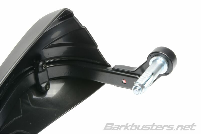 Suzuki Gsx800S [BARKBUSTERS] - Sada chráničů rukou Storm Single Point Clamp Mount-Raddleman End Black