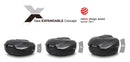 Yamaha X-Max 300 Tech Max + [SHAD] - SH58X Top Case - Karbonový kryt vč.