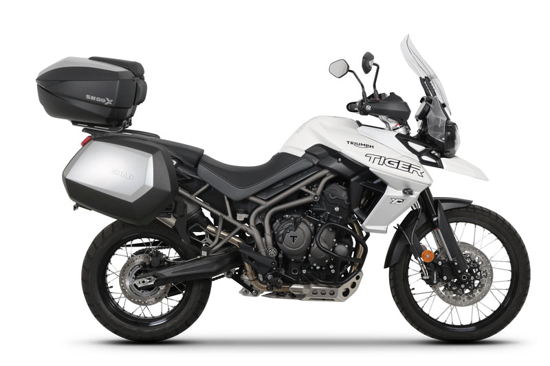 Triumph Tiger Sport 800 [SHAD] - montážní sada systému 4P (boční) - Triumph Tiger 800