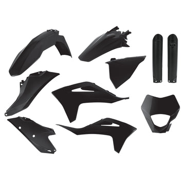 GAS GAS EC 300 [2021-2022] - Plastik-Kit Schwarz GasGas EC
