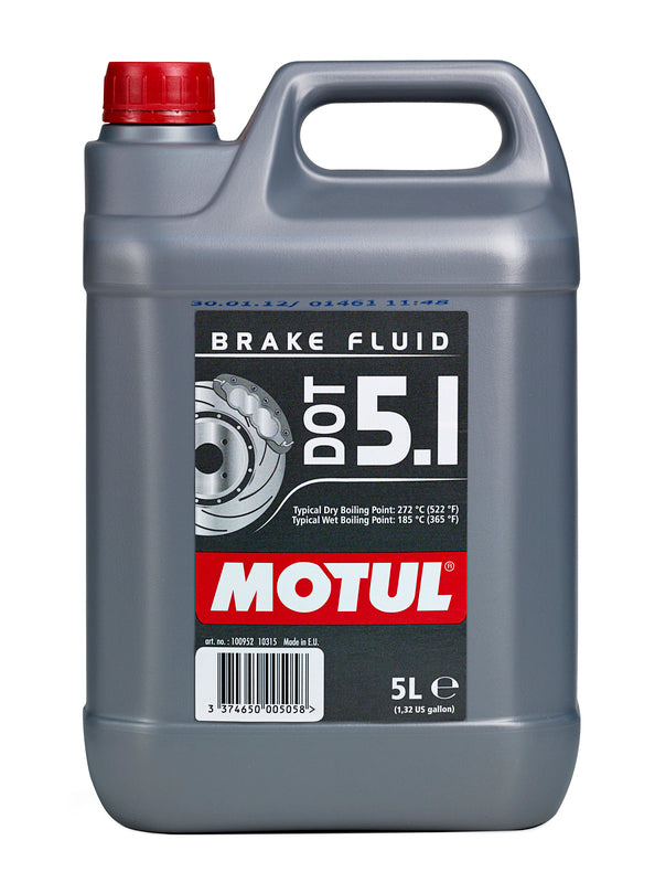 Dot 5.1 Brzdová tekutina 5L pro motocykly [Motul]