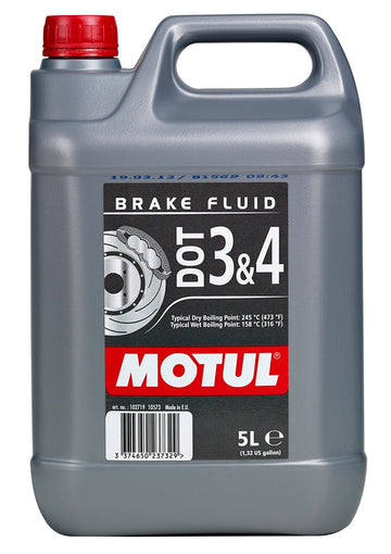 Tečka 3 a 4 brzdová tekutina 5L pro motocykly [motul]