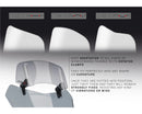 KTM 890 SMT [2025] – Spoiler Screen 2.0 Clip-on – průhledný-11