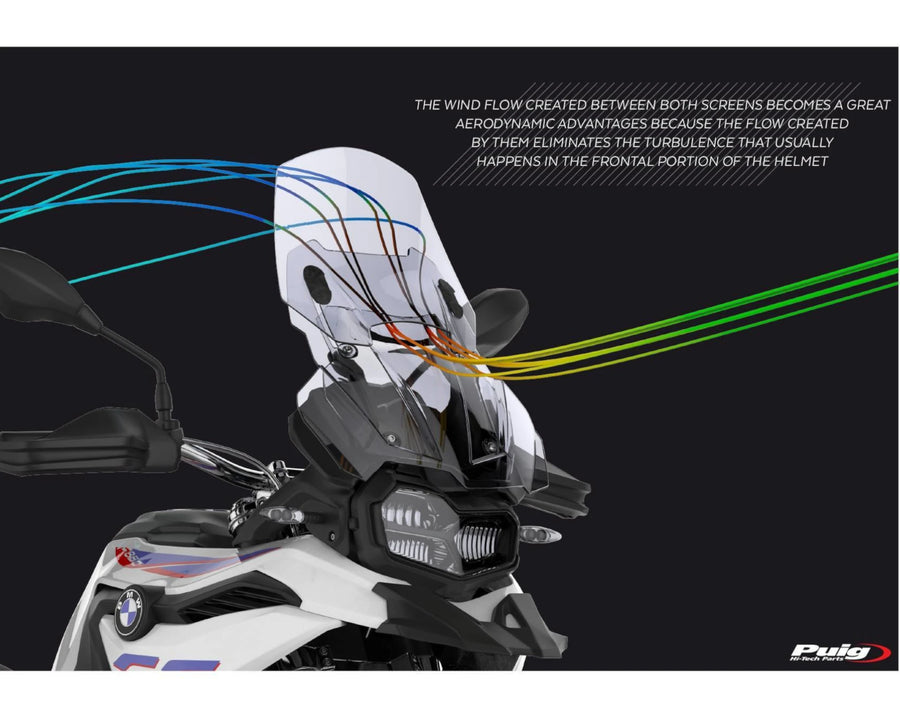 BMW F 800 GS [2025] – Nastavitelná obrazovka – Transparentní
