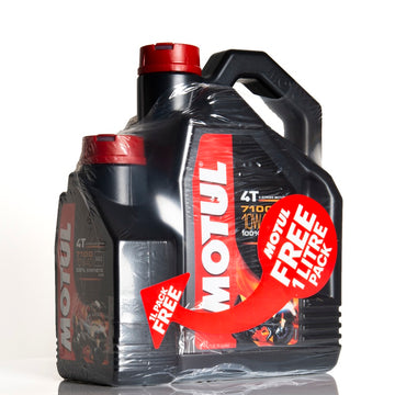 Syntetický motocykl motorový olej 10W40 4T 5L - Motul 7100 - 0