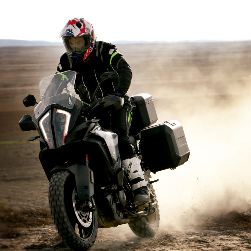 Ducati Desert X 937 [SHAD] - TR36 boční pouzdro levé - černé