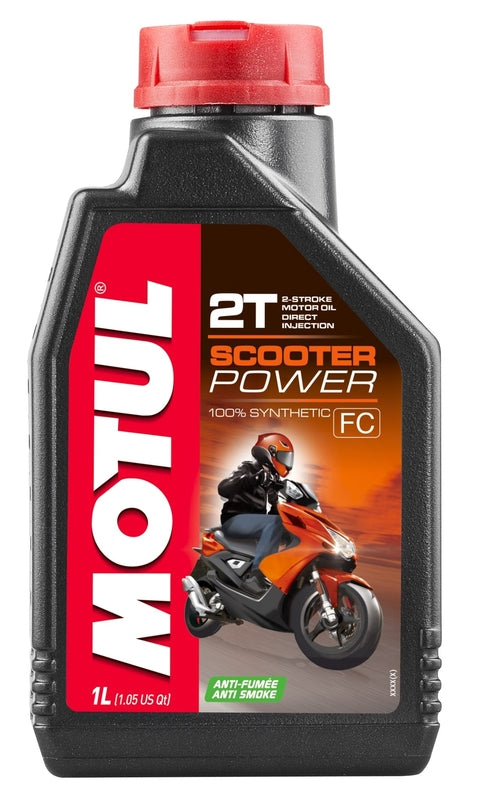 Scooter Power 2T Motor Oil 1L pro dva motory s strojem [motul]