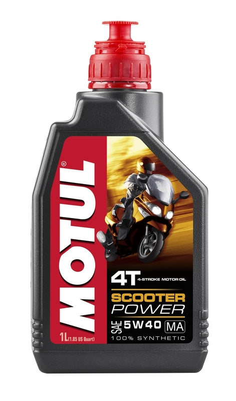Motorový olej 5W40 pro čtyřtaktní skútr 1L [motul]