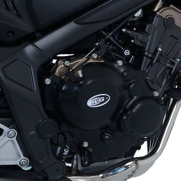 Honda CB 650 R [2024-2026] – Ochranný kryt levého krytu motoru řady Race – Černá Honda CB650R/CBR650R