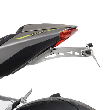 Triumph Speed Triple 1200 RS [2021-2024] - Kennzeichenhalter - Silber Triumph Speed Triple 1200 RS