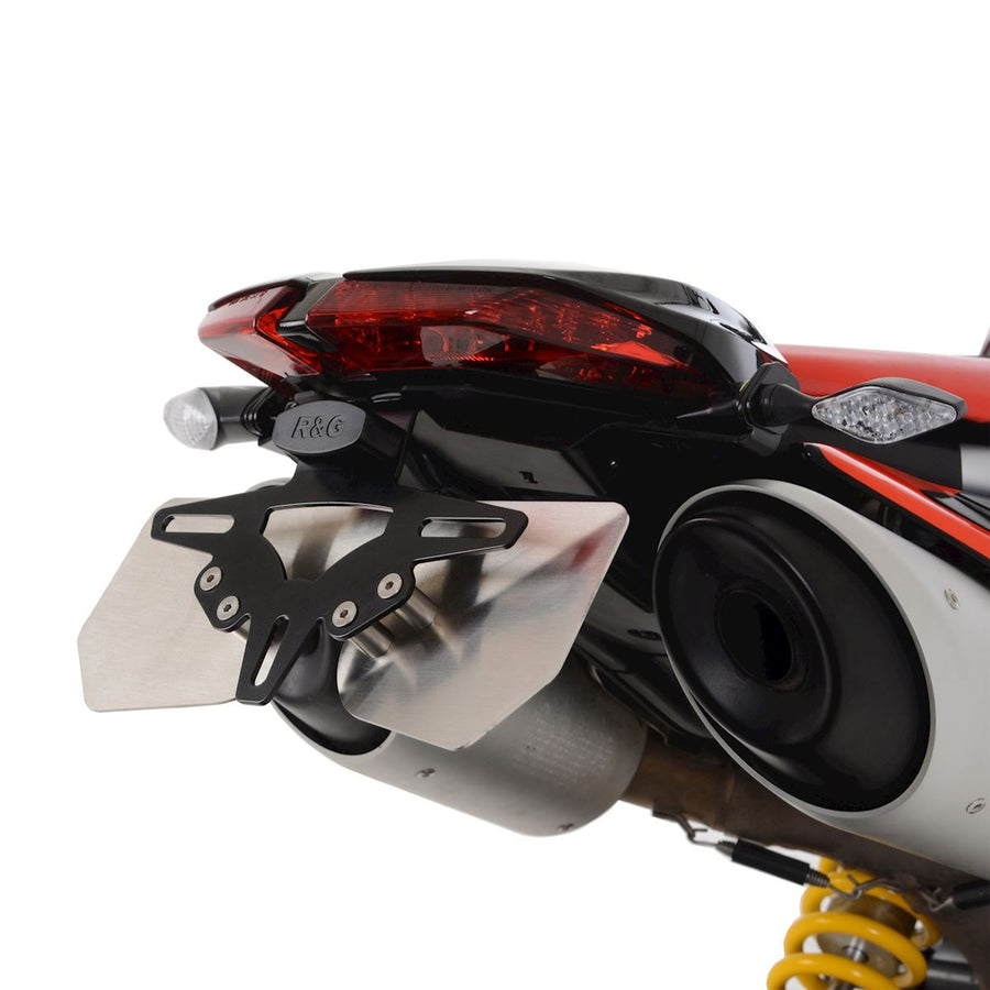 DUCATI 950 HYPERMOTARD [2019-2025] - Kennzeichenhalter - Schwarz Ducati Hypermotard 950 (SP/RVE)