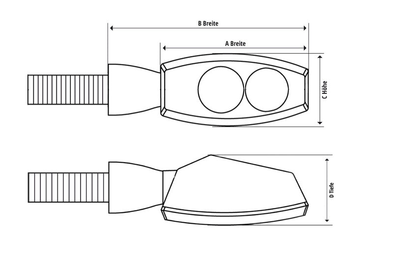 Yamaha R125 YZF -R125 [Highsider] - LED směrový signál