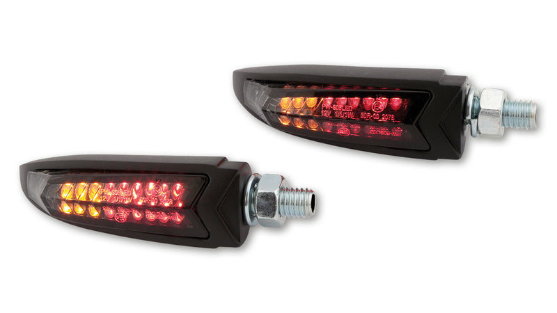 Yamaha DT 125 [Highsider] - LED zpět, brzdové světlo, indikátorská jednotka