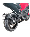Yamaha Tracer 9 Y-Amt [PŘÍSTUPOVÝ DESIGN] - ''Wheel Fitted'' Držák SPZ černý - Yamaha MT-09 Tracer/GT