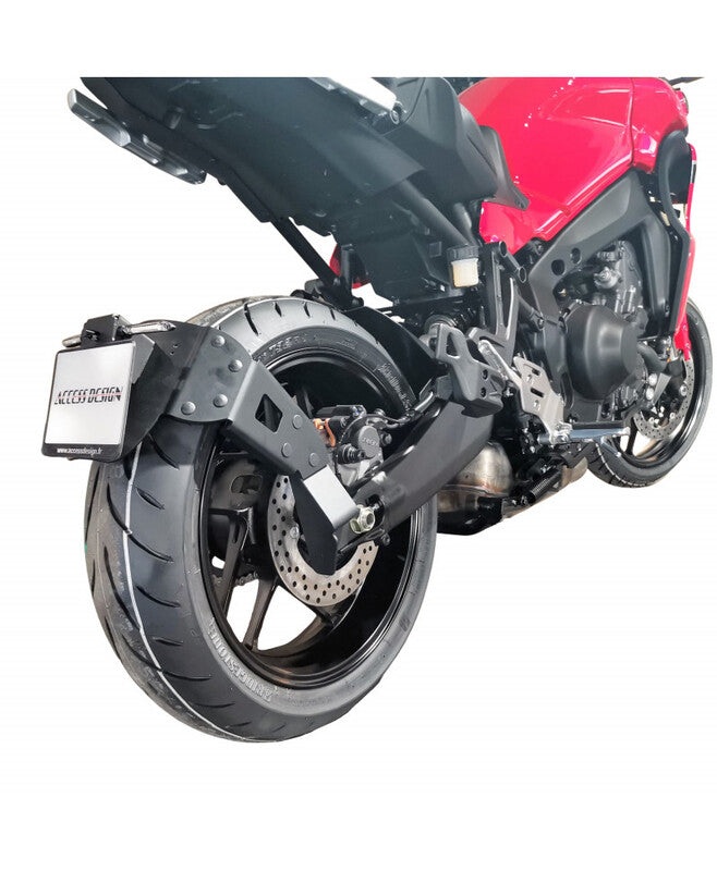 Yamaha Tracer 9 [PŘÍSTUPOVÝ DESIGN] - ''Wheel Fitted'' Držák SPZ černý - Yamaha MT-09 Tracer/GT