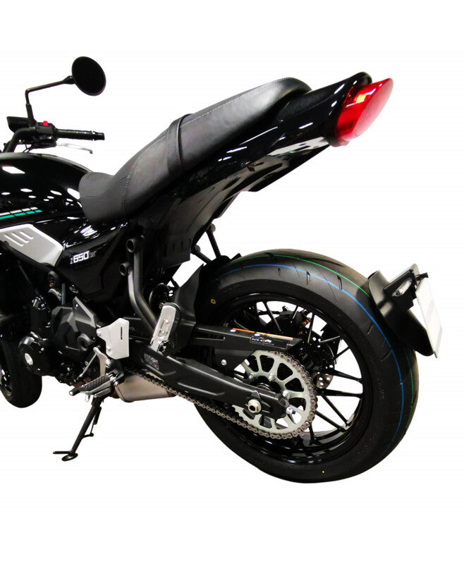 Kawasaki Z 650 [PŘÍSTUPOVÝ DESIGN] - ''Wheel Fitted'' Držák SPZ - Černá Kawasaki Z650RS