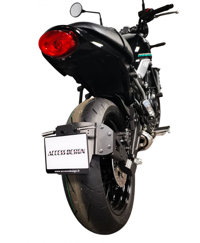 Kawasaki Z 650 [PŘÍSTUPOVÝ DESIGN] - ''Wheel Fitted'' Držák SPZ - Černá Kawasaki Z650RS