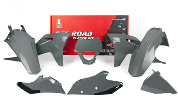 GAS GAS EC 300 [2021-2023] – plastová sada Quantum Grey GasGas EC/EC-F