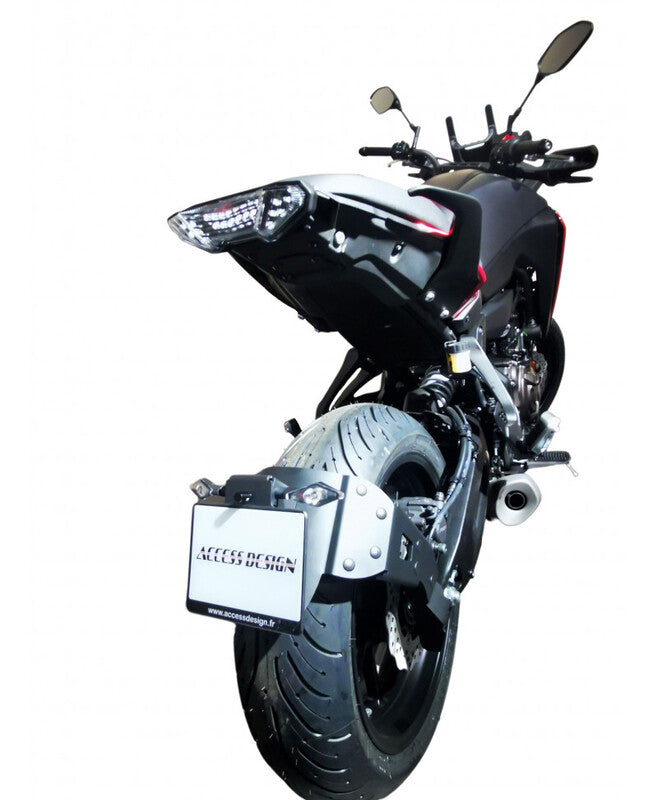 Yamaha Tracer 7 Tracer 7 GT [PŘÍSTUPOVÝ DESIGN] - ''Wheel Fitted'' Držák SPZ černý - Yamaha MT-07 Tracer