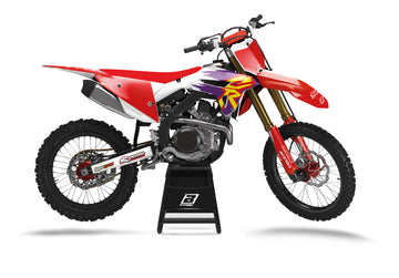 Honda CR 250 R (ME 03) [2002-2007] - Retro kompletní grafická sada - Honda CR125/250