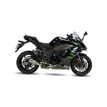 Kawasaki Ninja 1000 [IXIL] - RC tlumič výfuku z nerezové oceli / karbonová koncovka - CK7294RC