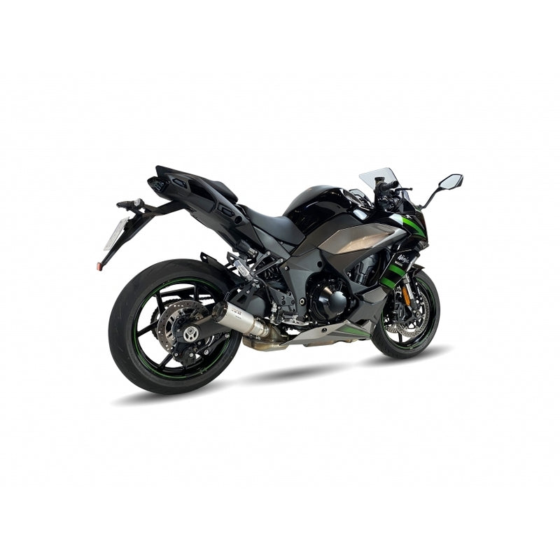 Kawasaki Ninja 1000 [IXIL] - RC tlumič výfuku z nerezové oceli / karbonová koncovka - CK7294RC