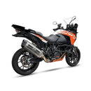 Ktm 1290 Super Adventure S [IXIL] - MXT tlumič nerez / koncovka černá - EM3089SS