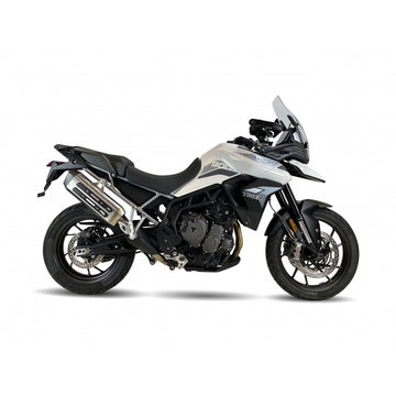 Triumph Tiger 900 Rally Pro [IXIL] - MXT tlumič nerez / koncovka černá - Triumph Tiger 900/GT/Rally - ET4066SS