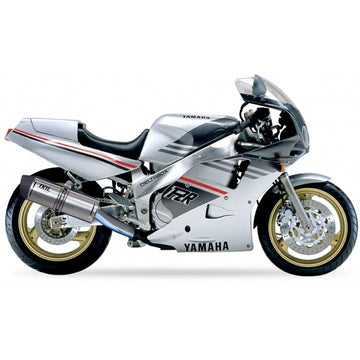 Yamaha Fzr 1000 [IXIL] - Šestihranný tlumič výfuku z nerezové oceli / koncovka z nerezové oceli černá - OY9081VSE