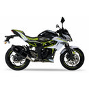 Kawasaki Ninja [IXIL] - Hexoval tlumič výfuku nerezová ocel černá / nerezová ocel černá - OK7037VSEB