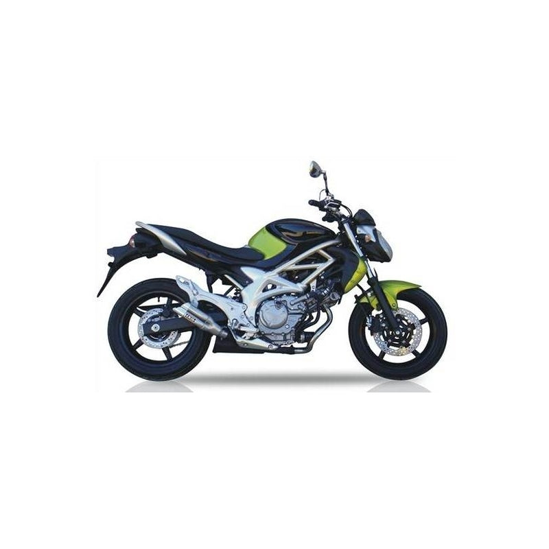 Suzuki Gladius 650 [IXIL] - Hyperlow tlumič výfuku z nerezové oceli / koncovka hliníková - XS8358V