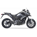 Honda Nc 700 [IXIL] - Hyperlow tlumič nerezová ocel černá / koncovka hliníková - XH6362XB-2