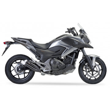 Honda Nc 700 [IXIL] - Hyperlow tlumič nerezová ocel černá / koncovka hliníková - XH6362XB - 0