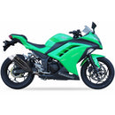 Kawasaki Z 300 [IXIL] - Hyperlow tlumič nerezová ocel černá / koncovka hliníková - XK7336XB